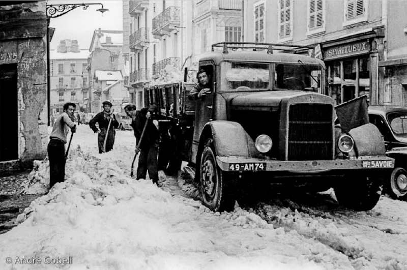 Annecy sous la neige