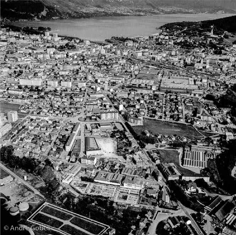 Vues aériennes d'Annecy