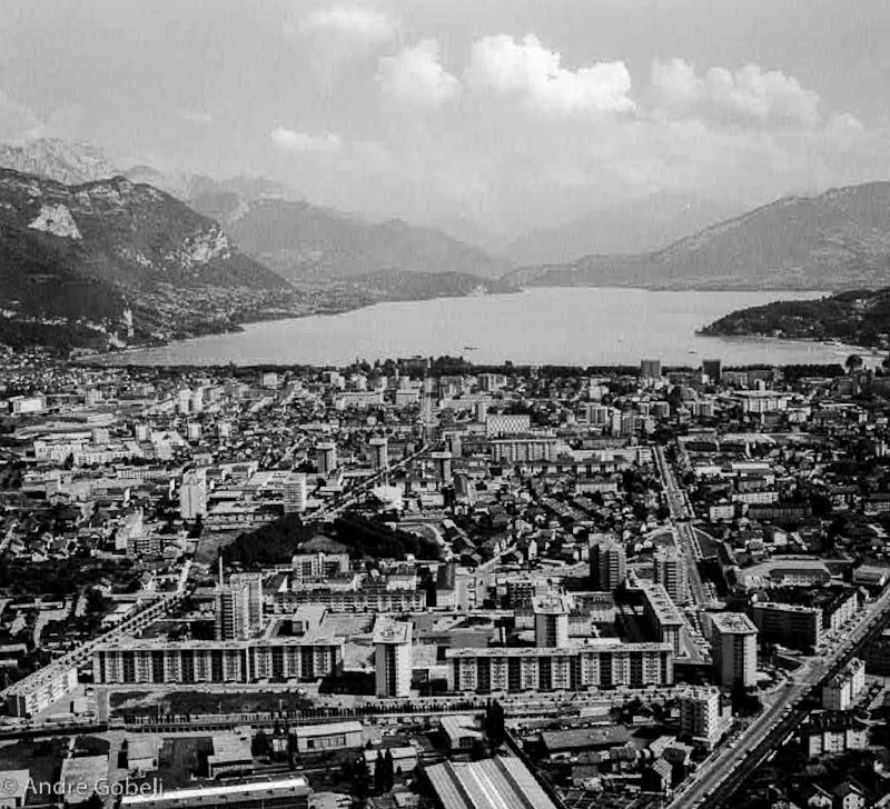 Vues aériennes d'Annecy