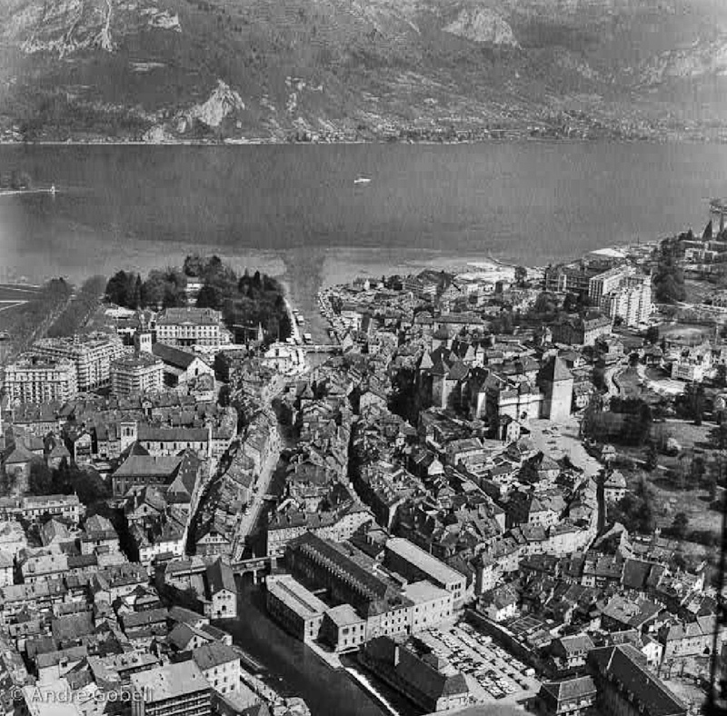 Vues aériennes d'Annecy