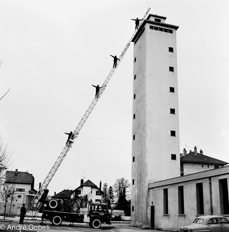 Sapeurs pompiers d'Annecy 1965