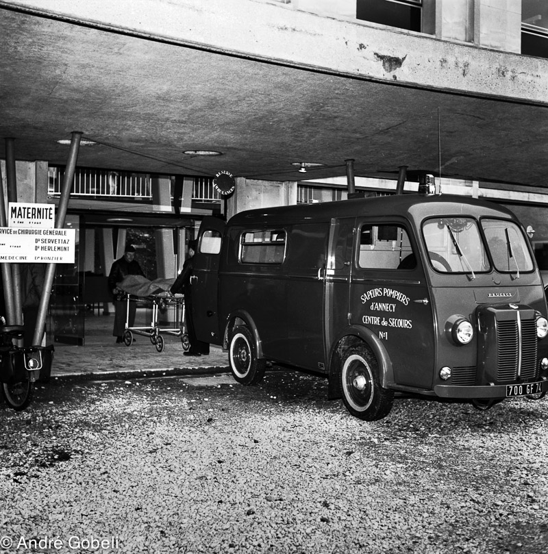 Sapeurs pompiers d'Annecy 1965