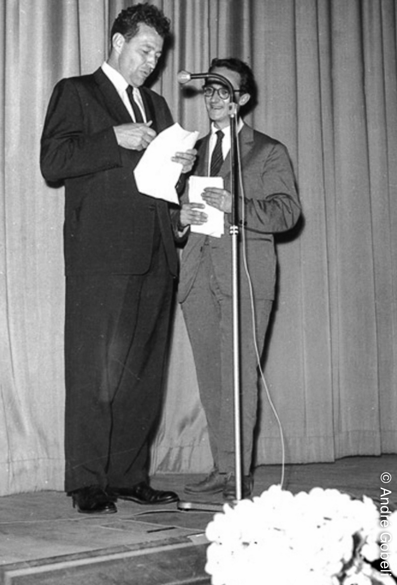John Hubley Président du jury avec André Martin Annecy 1960
