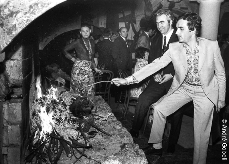 Soirée YOUGOSLAVE à Talloires (Abbaye) 1971