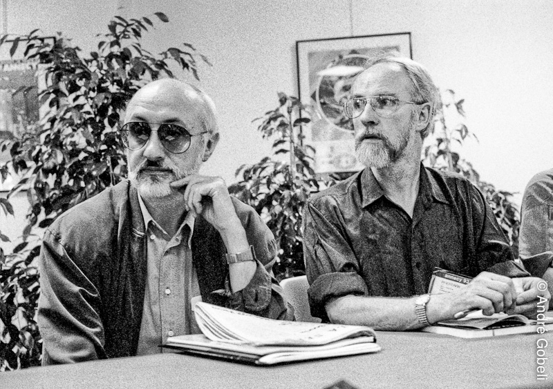 Guido Manuli et Co Hoedeman Festival du Film d’Animation d'Annecy 1993