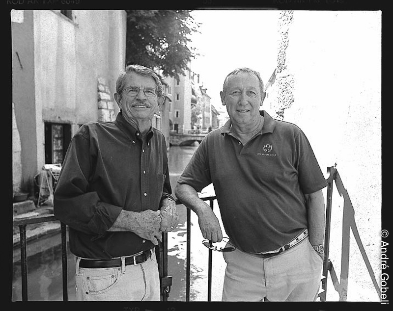 Don Ernst et Roy Disney , Annecy