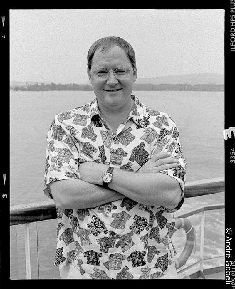 John Lasseter sur le "Libellule", Annecy
