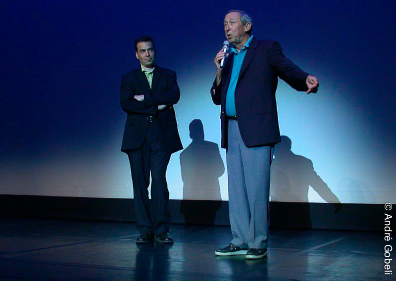 Serge Bromberg, Roy Disney, cérémonie d'ouverture