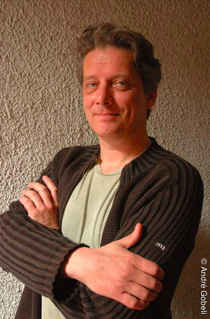 Roelof Van den Bergh réalisateur de "Notice" Pays-Bas. Annecy le, 8/06/2005.