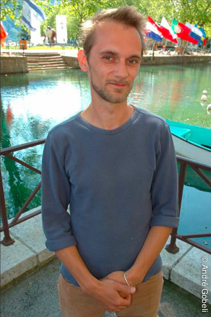 Jérémy Clapin réalisateur d "Une histoire vertébrale" France. Annecy le, 7/06/2005.