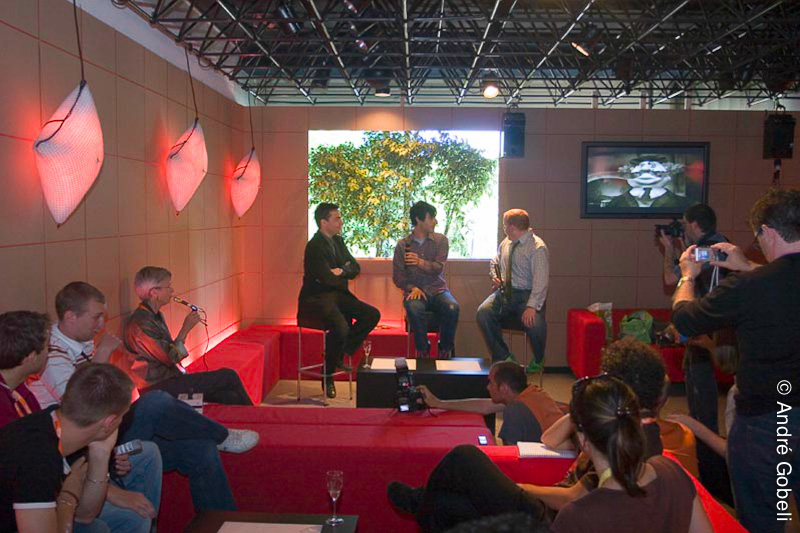 Conférence de presse "Monster House" Gil Kenan
