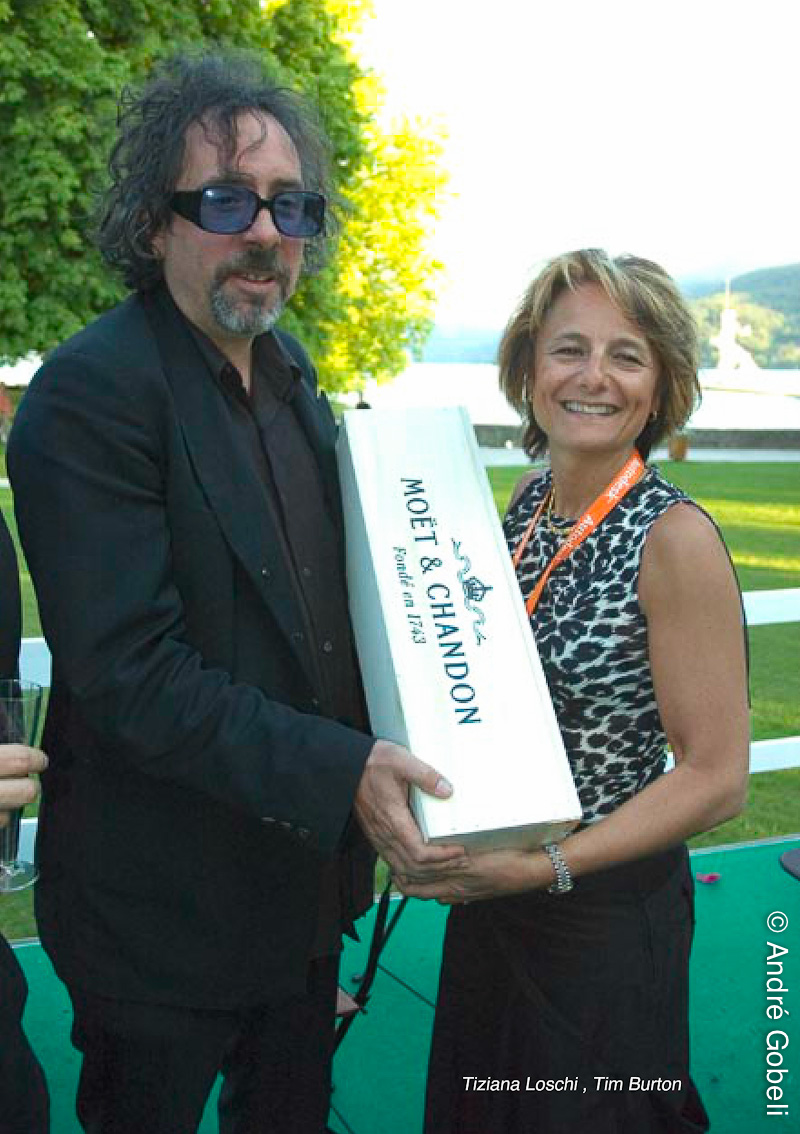 Tim Burton et Tiziana Loschi Parc Impérial Palace