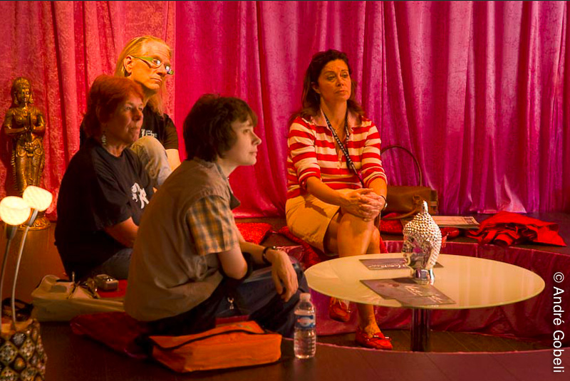 Présentation du film nocturne à la nuit magique de Victor Maldonado et Adria Garcia Les midis du long Bonlieu