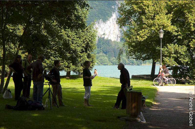Interview Richard William parc Impérial Annecy Saluts réalisateurs