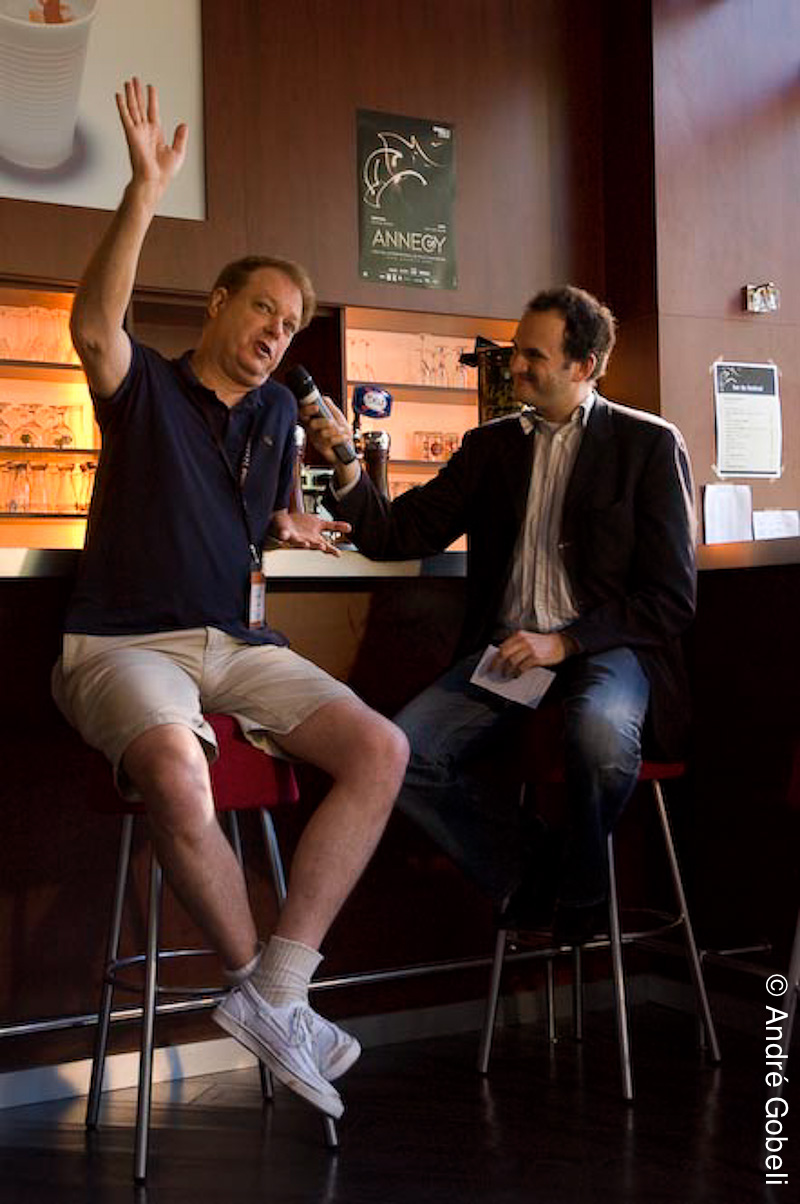 Bill Plimpton et Serge Bromberg Les ptits déj du court Bonlieu