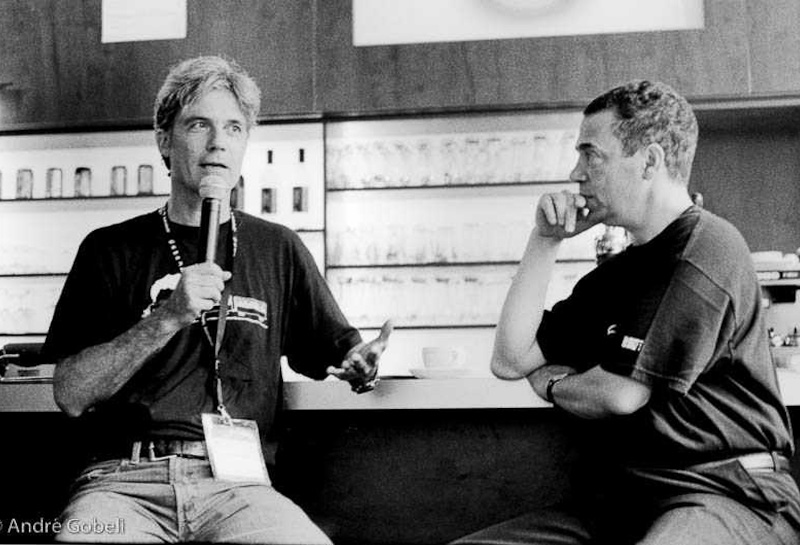 Serge Bromberg et Cordell Baker, (Canada) prix spécial du jury pour le court métrage "Runaway"