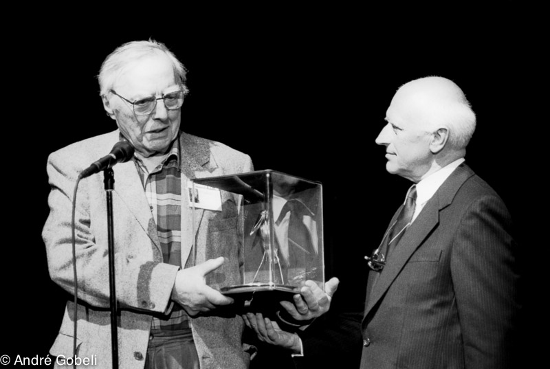 Paul Grimault et Raoul Servais Annecy 1991