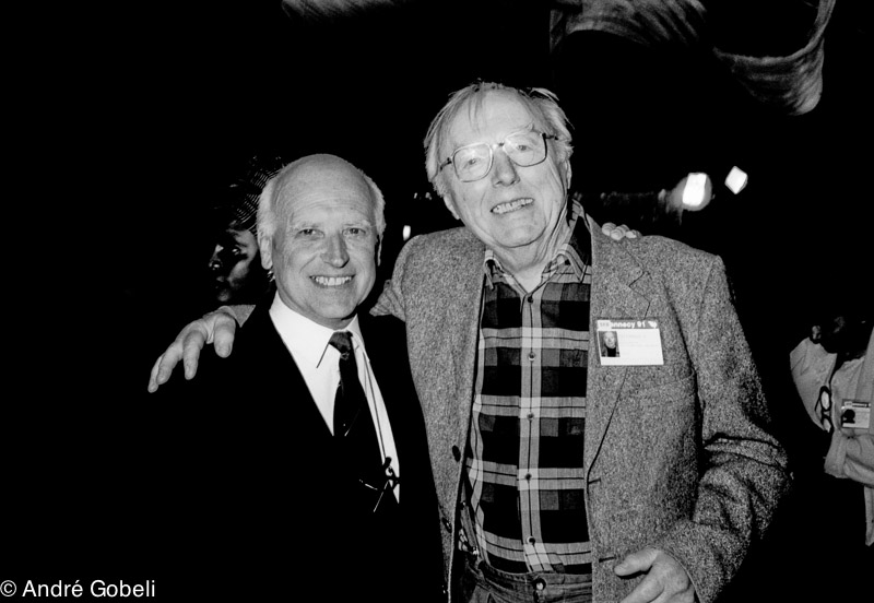 Raoul Servais et Paul Grimault Annecy 1991