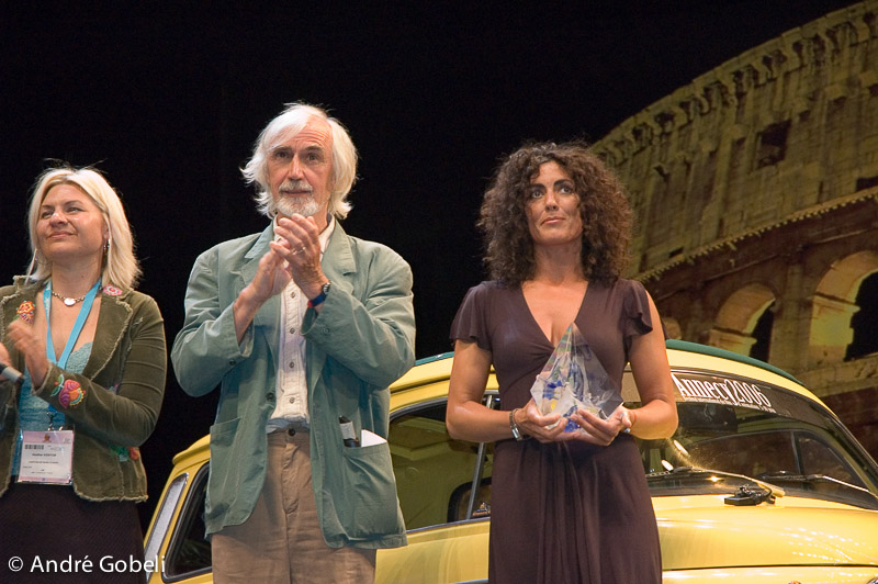 Cérémonie de clôture Paul Driessen, Regina Pessoa.