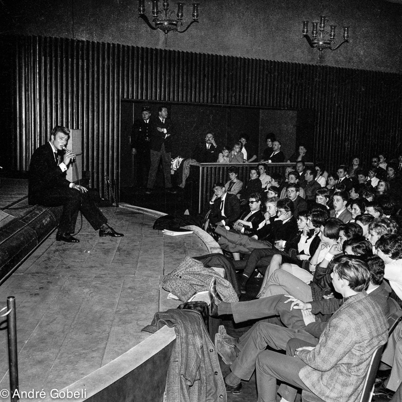 Johnny Hallyday Théâtre d'Annecy 1961