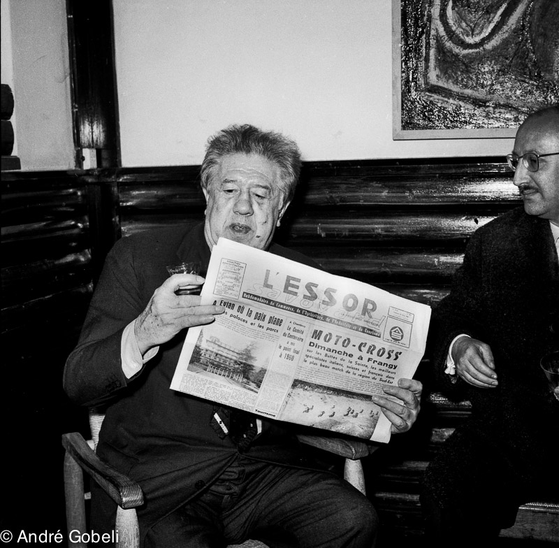 Michel Simon Ciné Club d'Annecy 1961