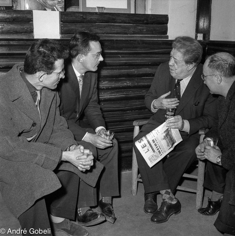 Michel Simon Ciné Club d'Annecy 1961