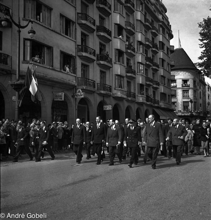 Pierre Mendès France Président du Conseil Annecy 1954