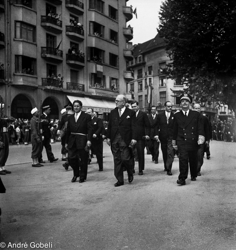 Visite de Vincent Auriol 1947
