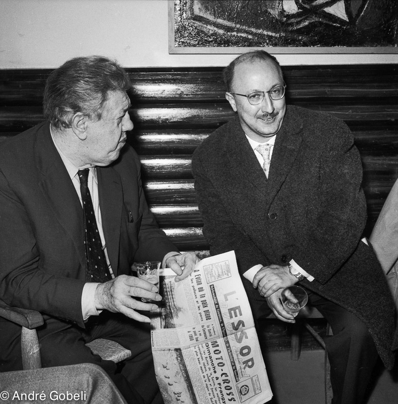 Michel Simon Ciné Club d'Annecy 1961