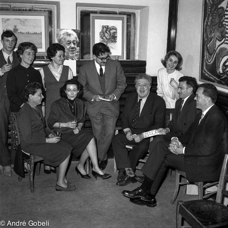 Michel Simon Ciné Club d'Annecy 1961